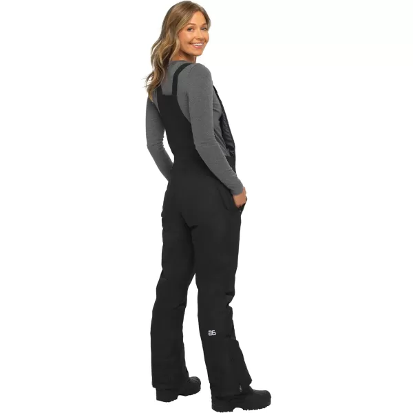 Arctix womens Essential Insulated Bib OverallsBlack