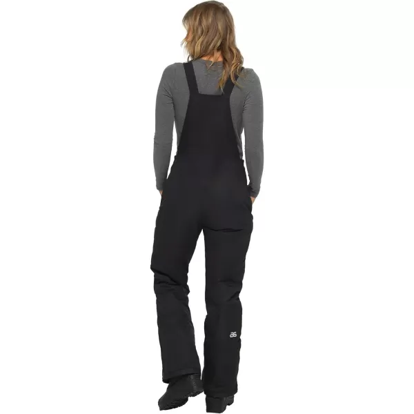 Arctix womens Essential Insulated Bib OverallsBlack