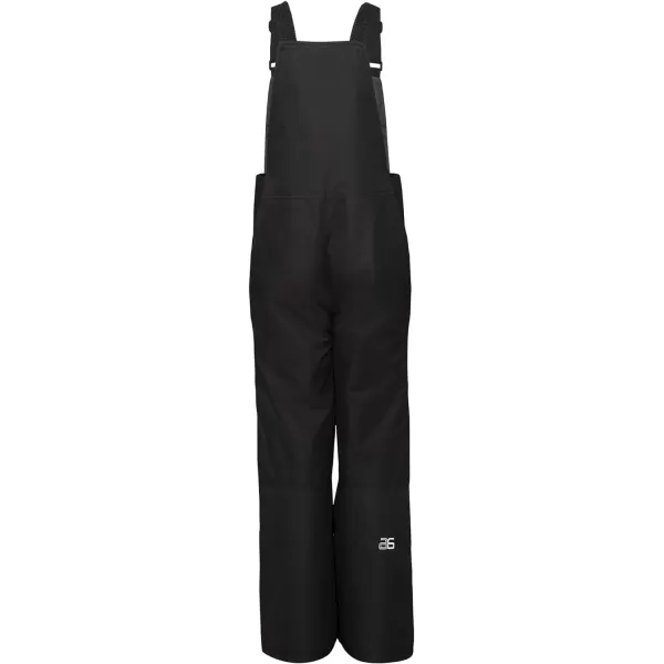 SkiGear Kids Insulated Snow Bib Overalls Black SmallBlack