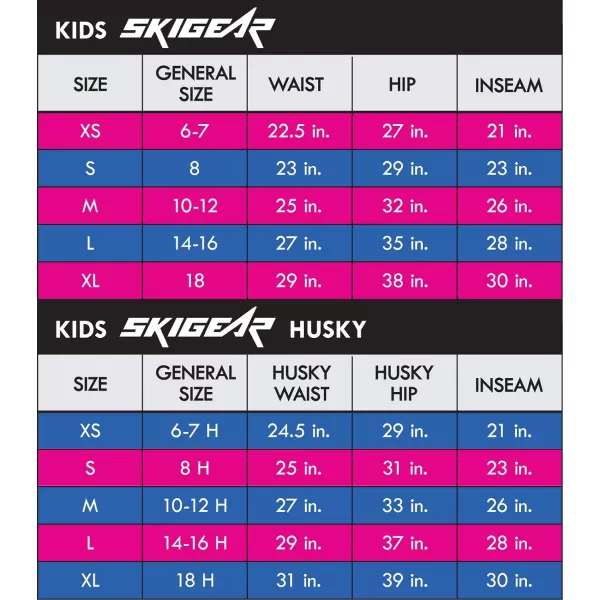 SkiGear Kids Insulated Snow Bib OverallsFuchsia