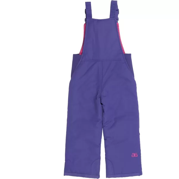 SkiGear Kids Insulated Snow Bib OverallsPurple