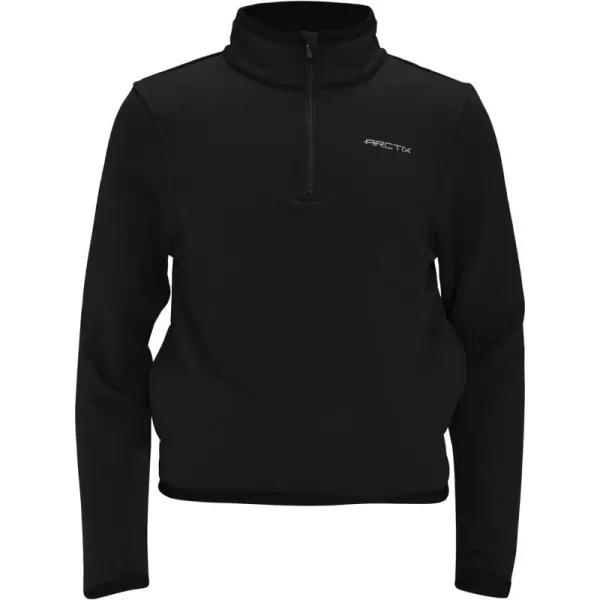 Arctix UnisexChild Performance Half Zip TopBlack