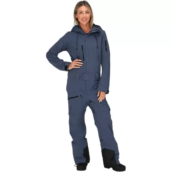 Arctix Womens Alta Vista Snowsuit CoverallsSteel