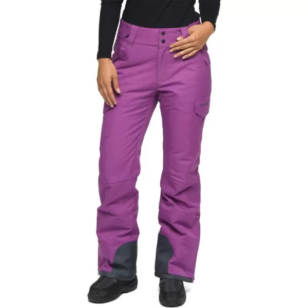 Arctix Womens Snow Sports Insulated Cargo PantsShort Amethyst Melange