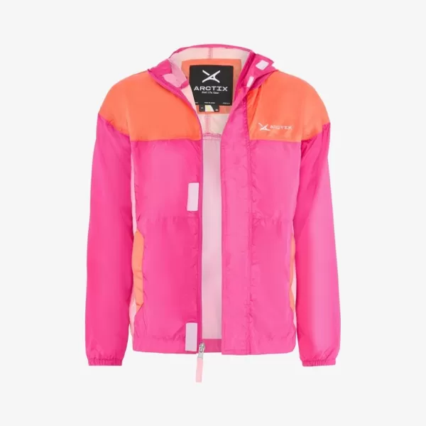 Arctix Girls Zephyr Windbreaker JacketFuchsia