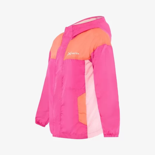 Arctix Girls Zephyr Windbreaker JacketFuchsia