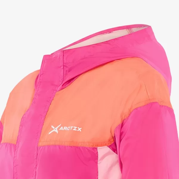 Arctix Girls Zephyr Windbreaker JacketFuchsia