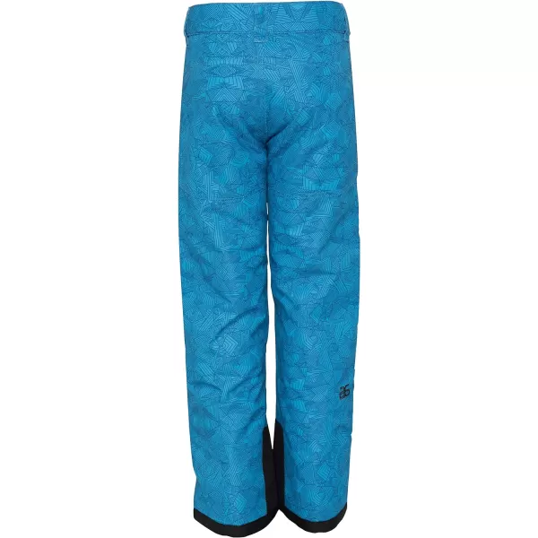 Arctix Kids Snow Pants with Reinforced Knees and SeatDiamond Print Marina Blue