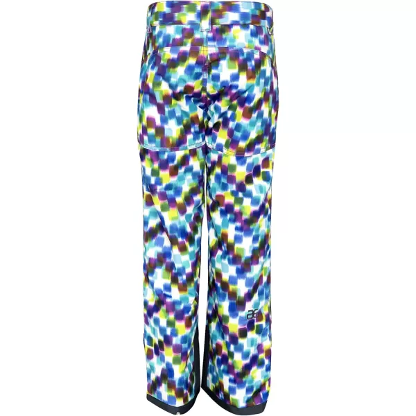 Arctix Kids Snow Pants with Reinforced Knees and SeatDots Print Purple