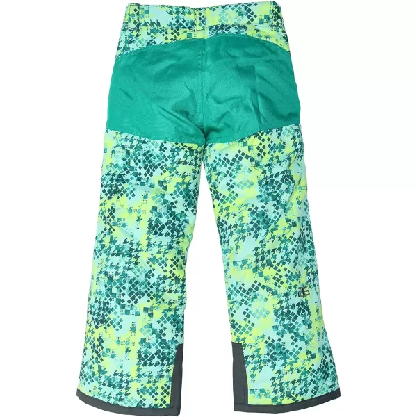 Arctix Kids Snow Pants with Reinforced Knees and SeatFreeze Pop Teal