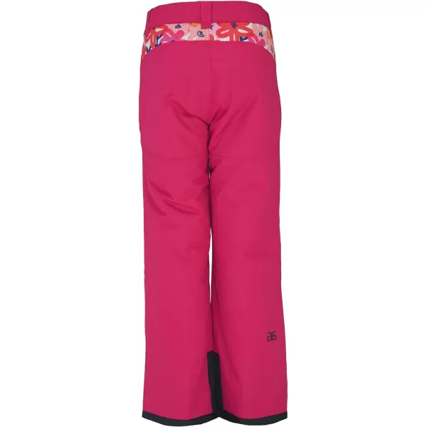 Arctix Kids Snow Pants with Reinforced Knees and SeatFuchsiaLoose Floral