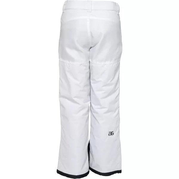 Arctix Kids Snow Pants with Reinforced Knees and SeatWhite