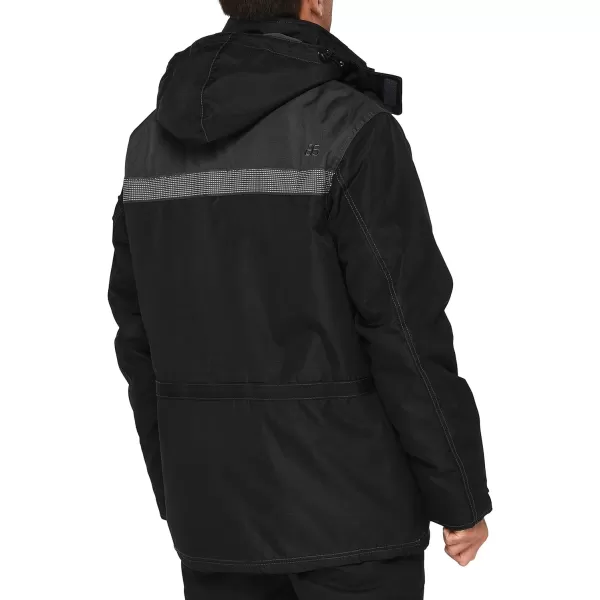 Arctix Mens Performance Tundra Jacket With Added VisibilityStandard BlackCharcoal