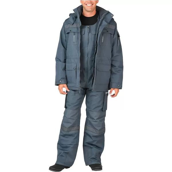 Arctix Mens Performance Tundra Jacket With Added VisibilityTall Steel