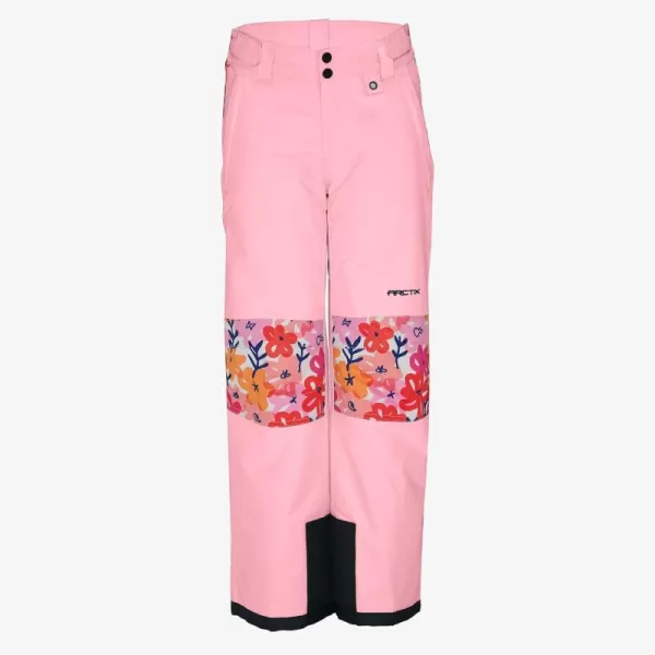 Arctix Kids Snow Pants with Reinforced Knees and SeatCandy Pink