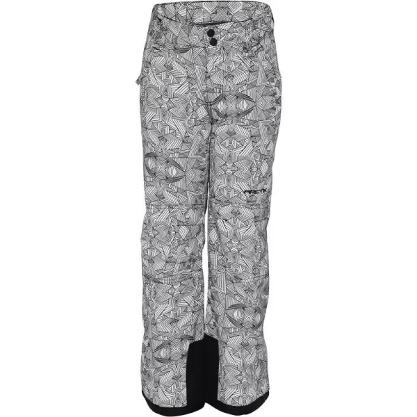 Arctix Kids Snow Pants with Reinforced Knees and SeatDiamond Print White