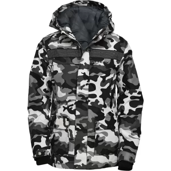 Arctix Mens Performance Tundra Jacket With Added VisibilityStandard A6 Camo Black