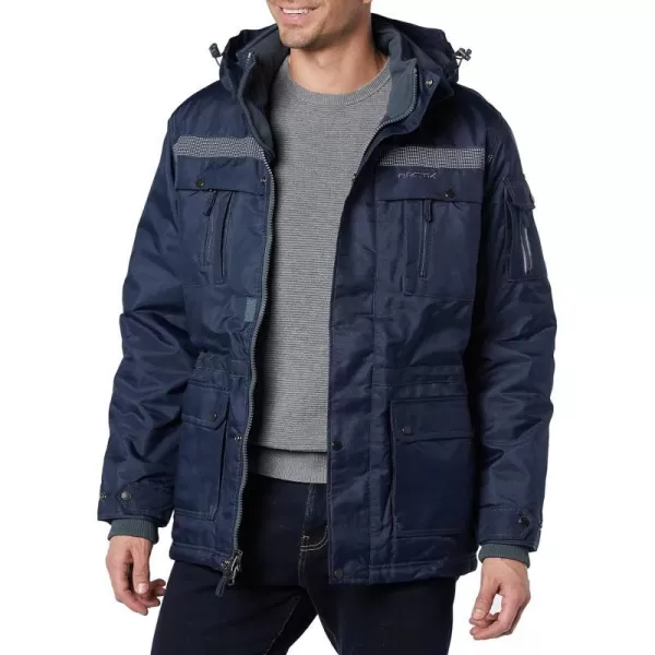 Arctix Mens Performance Tundra Jacket With Added VisibilityStandard Blue Night