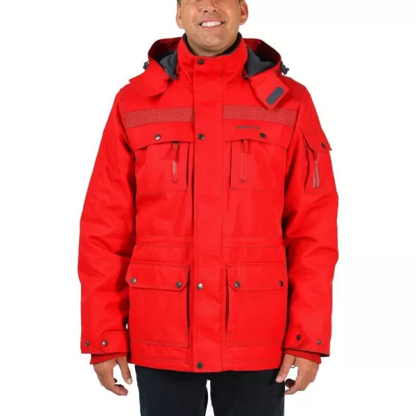 Arctix Mens Performance Tundra Jacket With Added VisibilityStandard Formula One Red