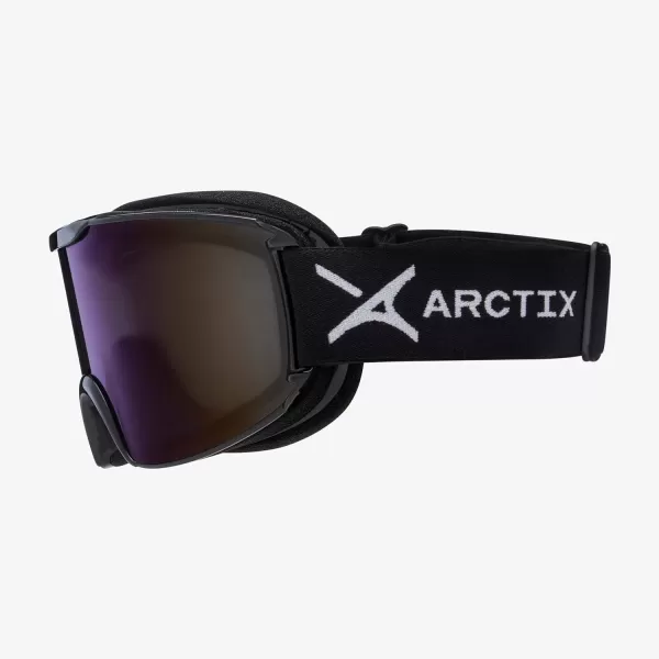 Arctix Kids Ski GogglesBlackSmoke Blue