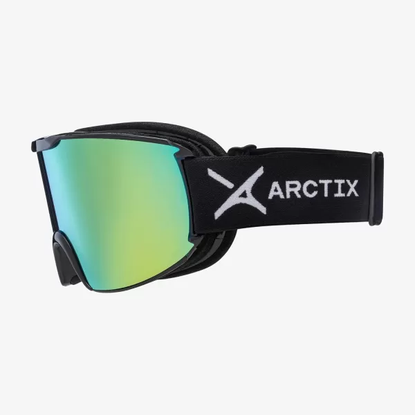 Arctix Kids Ski GogglesBlackYellow Revo