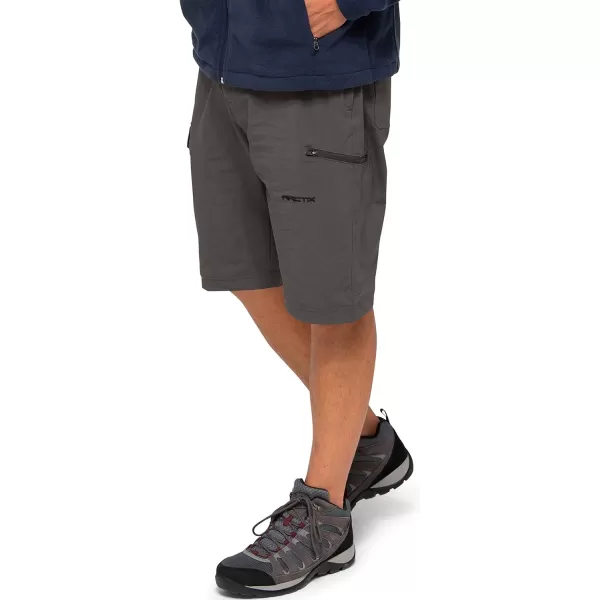 Arctix Mens Cliff Convertible Trail PantShort Charcoal