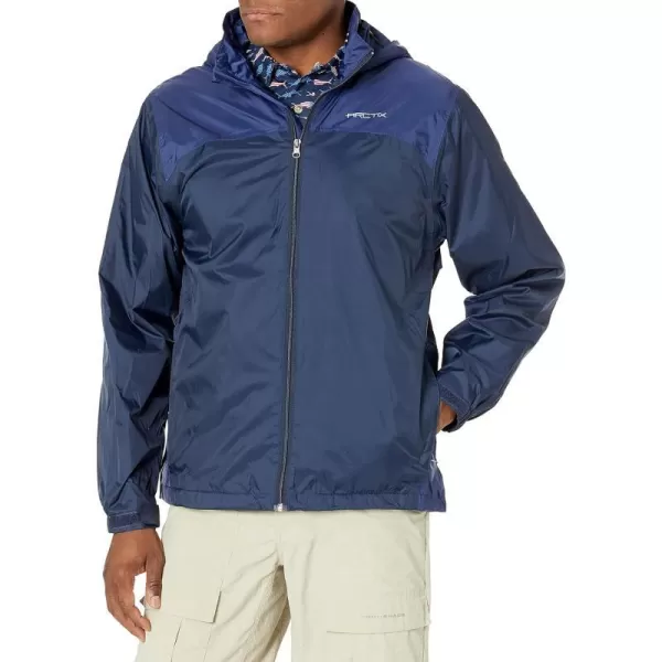 Arctix Mens Fleece Lined Rain JacketBluenight Navy