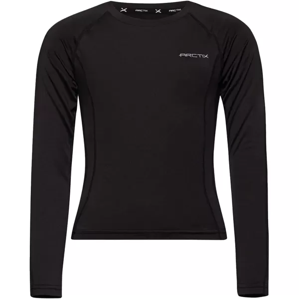 Arctix Girls Power Base Layer Crewneck TopBlack