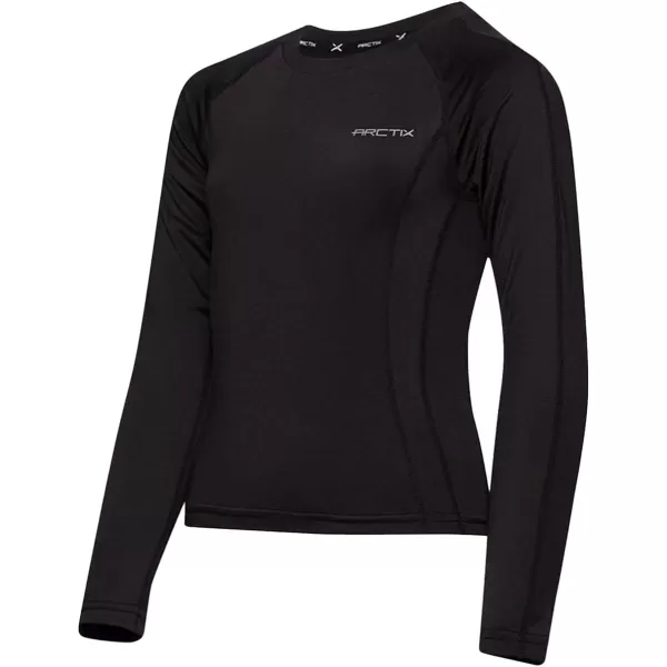 Arctix Girls Power Base Layer Crewneck TopBlack