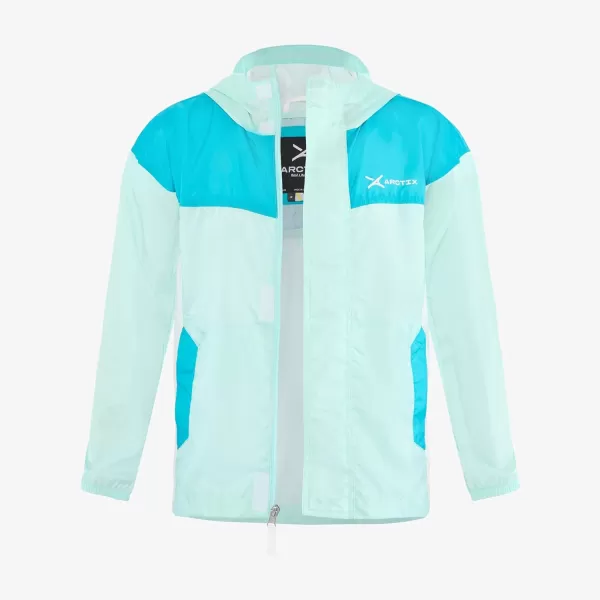 Arctix Girls Zephyr Windbreaker JacketIsland Azure