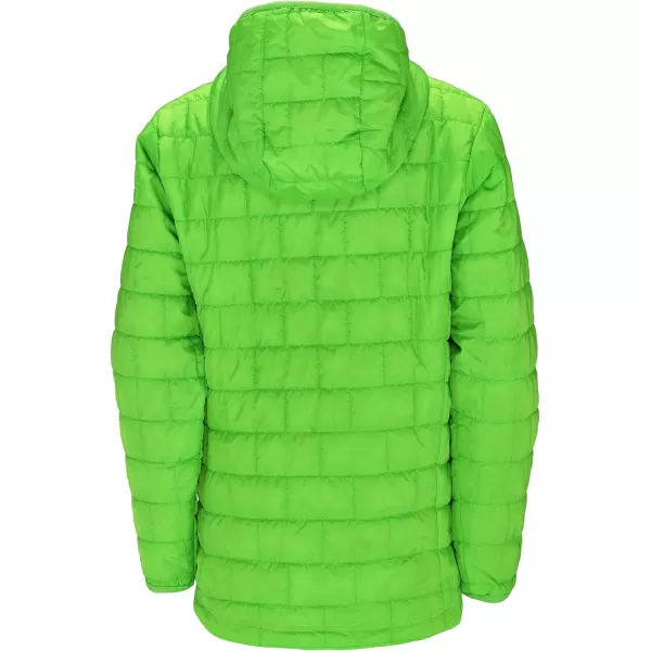 Arctix Kids Aero Hooded JacketLimeLime Green