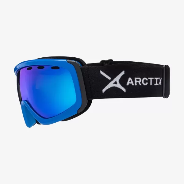 Arctix Kids Classic Ski GogglesBlackNavy Blue Revo