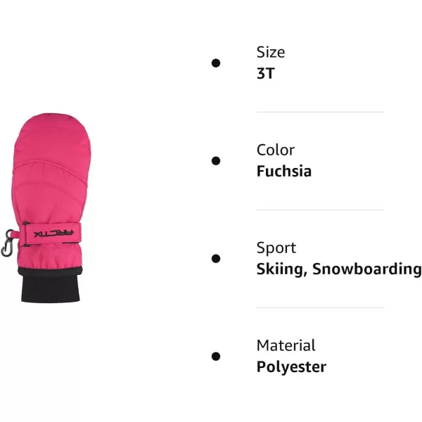 Arctix Kids Freestyle Insulated Ski MittensFuchsia