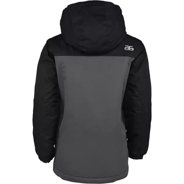 Arctix Kids Slalom Insulated Winter JacketBlackCharcoal