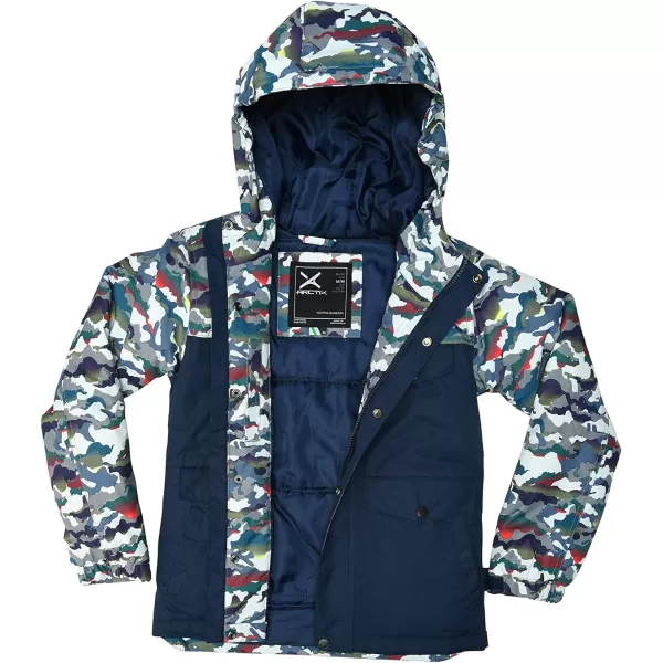 Arctix Kids Slalom Insulated Winter JacketWhite Multi Camo