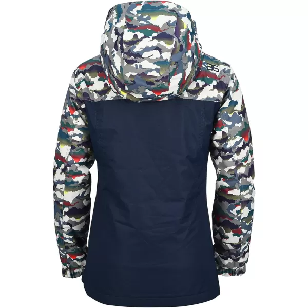 Arctix Kids Slalom Insulated Winter JacketWhite Multi Camo