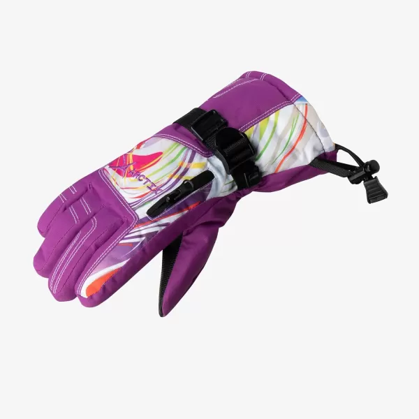 Arctix Kids Snowplow GlovesSwirl