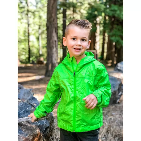 Arctix Kids Stream Rain JacketLime Green