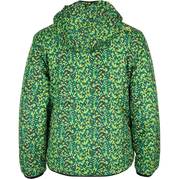 Arctix Kids Super Nova Reversible Insulated Lightweight and Warm JacketIce Block Print Green