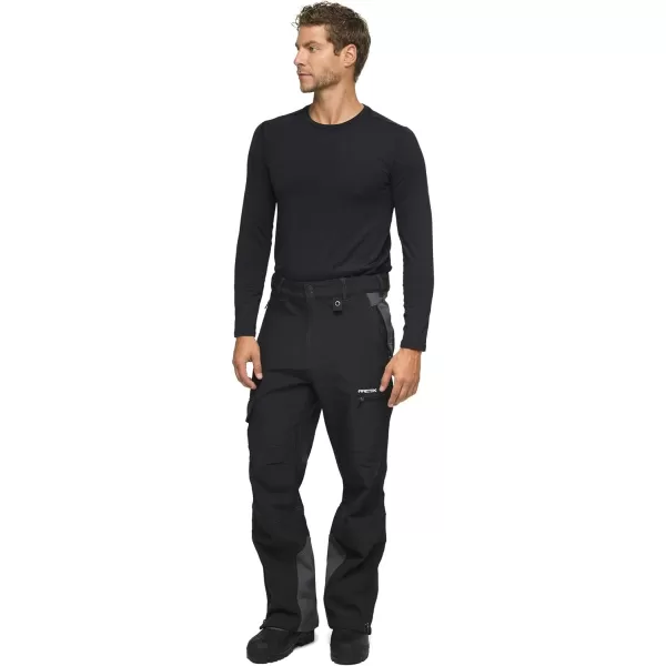 Arctix Mens Advantage Outdoor Quick Dry Fleece Lined Softshell PantsRegular Jet Black