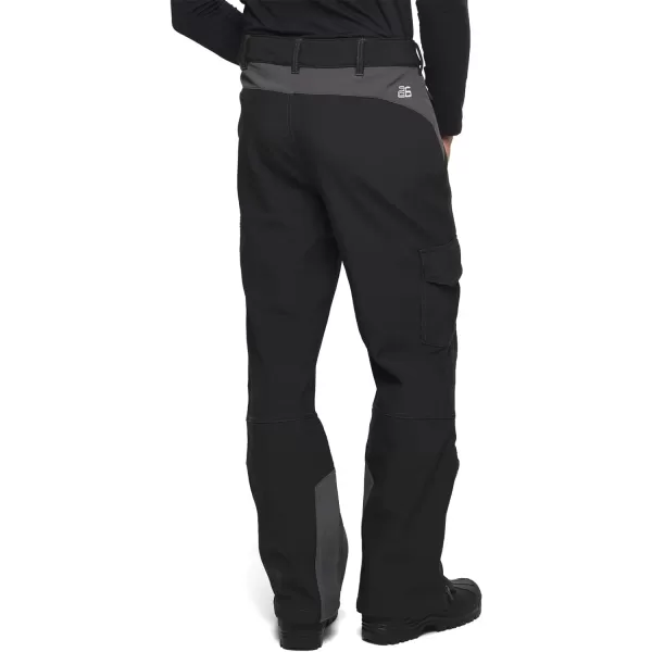 Arctix Mens Advantage Outdoor Quick Dry Fleece Lined Softshell PantsRegular Jet Black