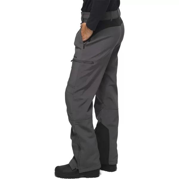 Arctix Mens Advantage Outdoor Quick Dry Fleece Lined Softshell PantsTall Charcoal