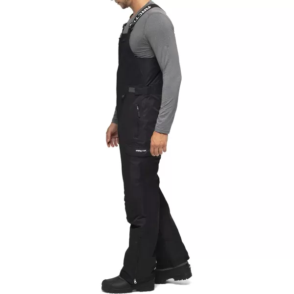 Arctix Mens Avalanche Athletic Fit Insulated Bib OverallsRegular Black