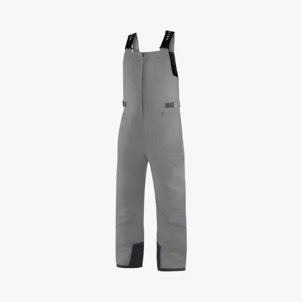 Arctix Mens Avalanche Athletic Fit Insulated Bib OverallsShort Gravel