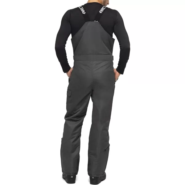 Arctix Mens Avalanche Athletic Fit Insulated Bib OverallsTall Charcoal