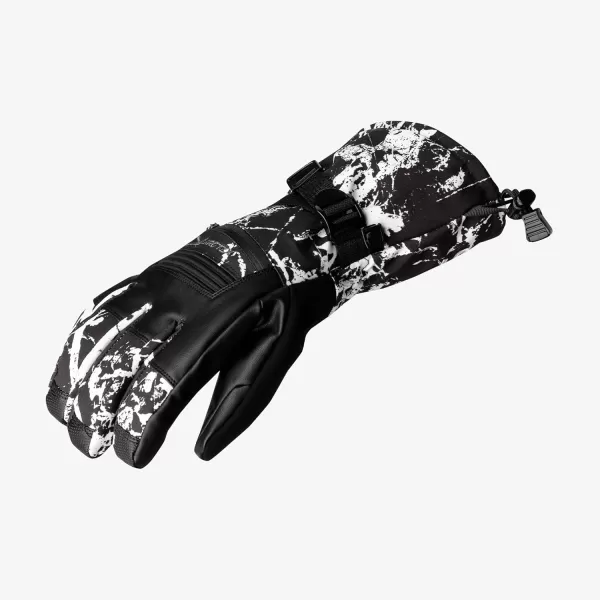 Arctix Mens Blindside GlovesCracked Marble Black