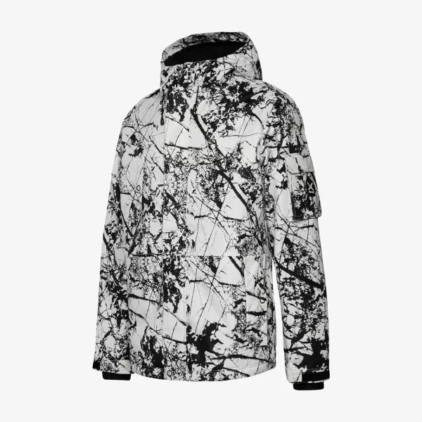 Arctix Mens Icecap JacketCracked Marble White