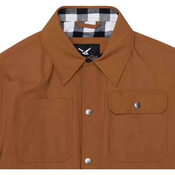 Arctix Mens Midway Utility Shirt JacketCappuccino