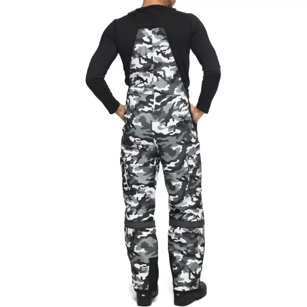 Arctix Mens Tundra Ballistic Bib Overalls With Added VisibilityA6 Camo Black