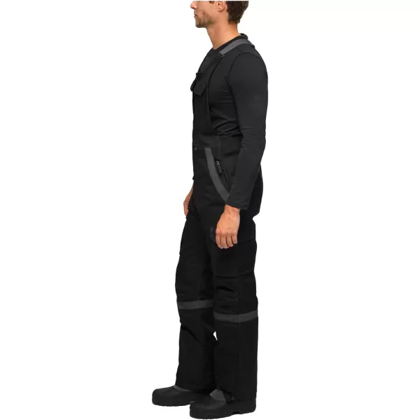 Arctix Mens Tundra Ballistic Bib Overalls With Added VisibilityBlack